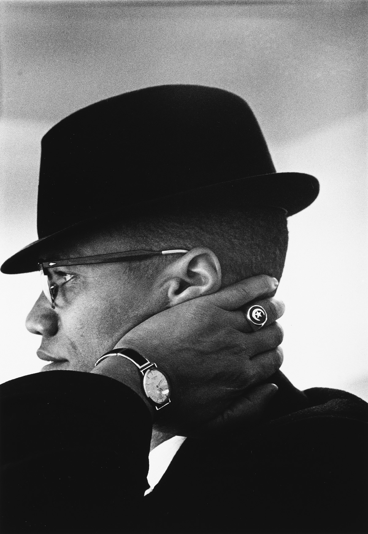 EVE ARNOLD (1912-2012) Malcolm X, Chicago.